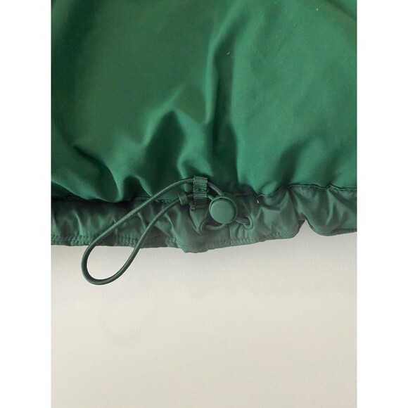 Lululemon Puffer Jacket Womens 4 Green Goose Down Hooded Winter Coat Short EUC - Picture 9 of 11